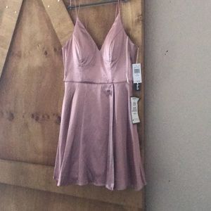 Pink party dress